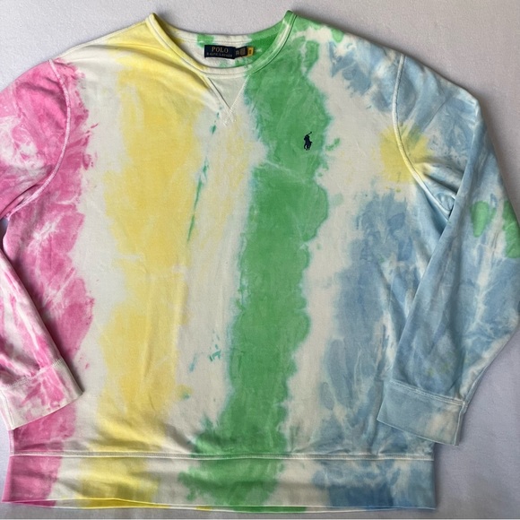 Ralph Lauren Sweaters - Ralph Lauren • Polo Tie Dye Sweatshirt